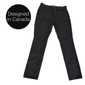 MEC dark grey performance stretch pants hiking travel 32x32